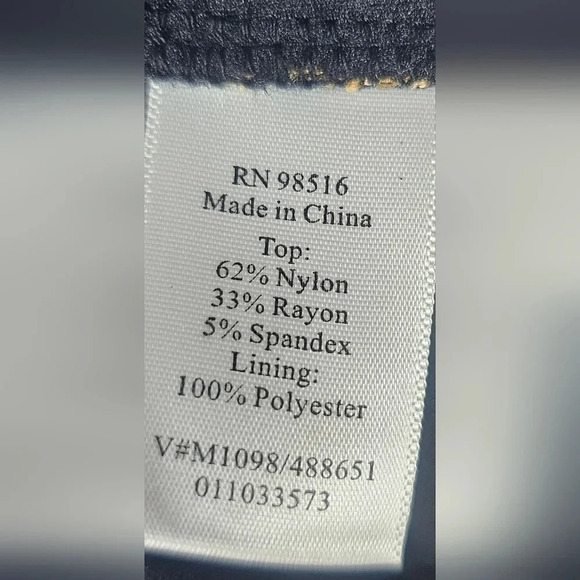 Coldwater Creek Womens Sz Small Gold Black Lace Overlay Floral Surplice Blouse - Picture 11 of 16